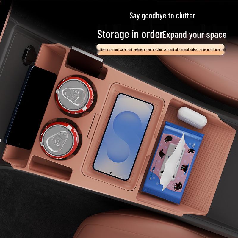 "Changan UNI-V Center Console Glasses Holder: Fits 25 Models, Custom Car Accessory".