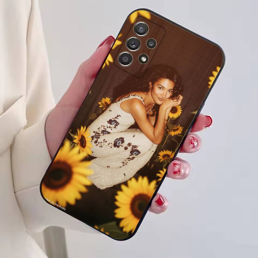 British singer O-Olivia Dean Phone Case Black Silicone Soft For Samsung S25,S24,S21,S22,S23,S30,Ultra,S20,Plus,Fe,Lite