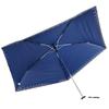 Rose Sangyo 50cm Mini Folding Umbrella with Heat 63500301 Lightweight, Color-Coated, Cut, Black,