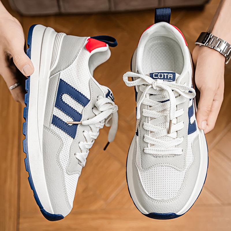 Pantofi Bărbați Modă Nouă Patru Sezoane Confortabili Talpă Groasă Studenți Băieți La Mod Talpă Moale Respirabili Casual Adidași de Alergare