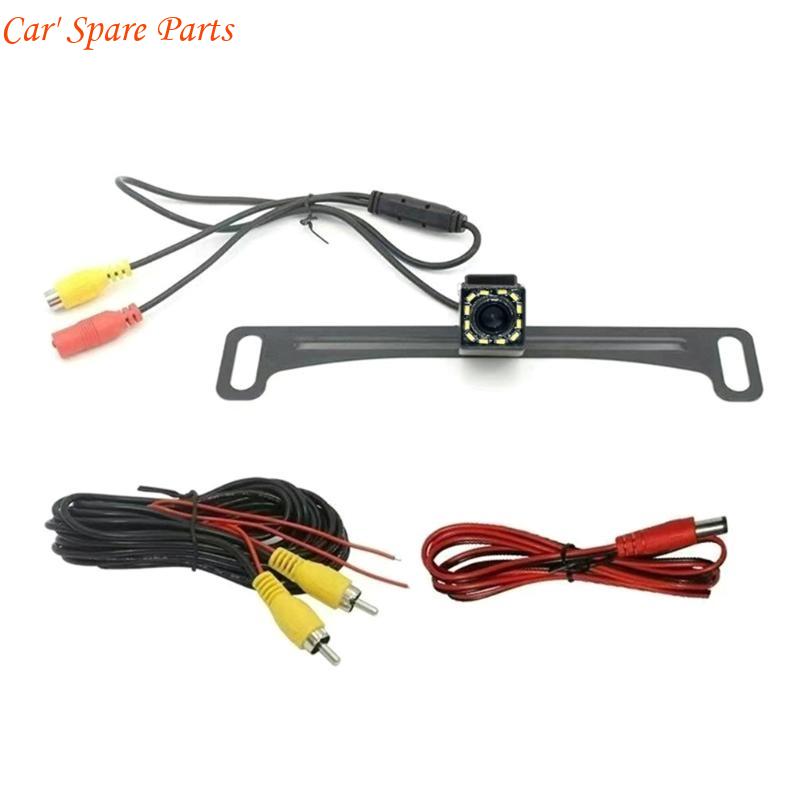 Y4UA Backup Camera Car Rear View Camera License Plates Holder Bracket Mount Back Up Camera Installation Tool (without Camera)
