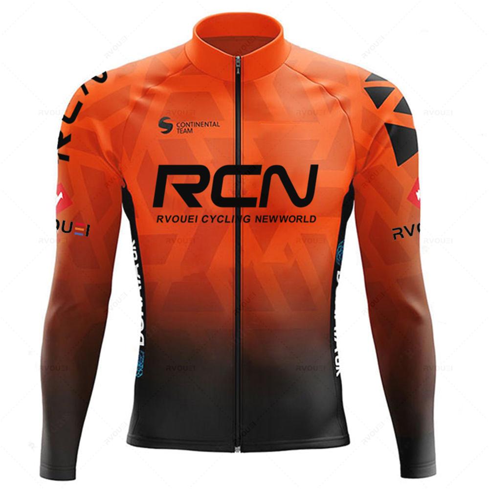 

2026 Rcn Autumn Cycling Jersey Set Long Sleeve Quick Dry Cycling Clothing Bike Uniform MTB Clothes Bicycle Wear Ropa Ciclismo XS（old）