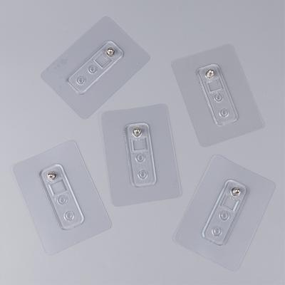 5 pezzi di adesivo per viti senza perforazione, ganci resistenti antitraccia, ganci senza chiodi, ganci adesivi, viti portanti, adesivo per viti senza perforazione