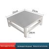 Compact Thickened Stainless Steel Shelf Stand