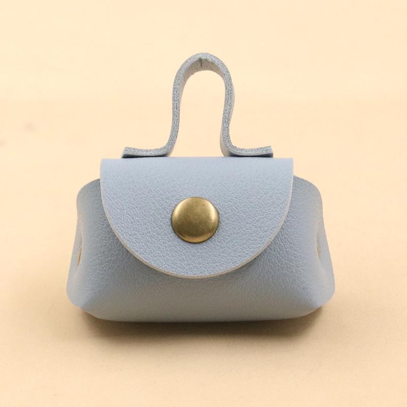 Retro Style PU Leather Necklace Coin Purse - 16 Color Choices, Trendy Accessory