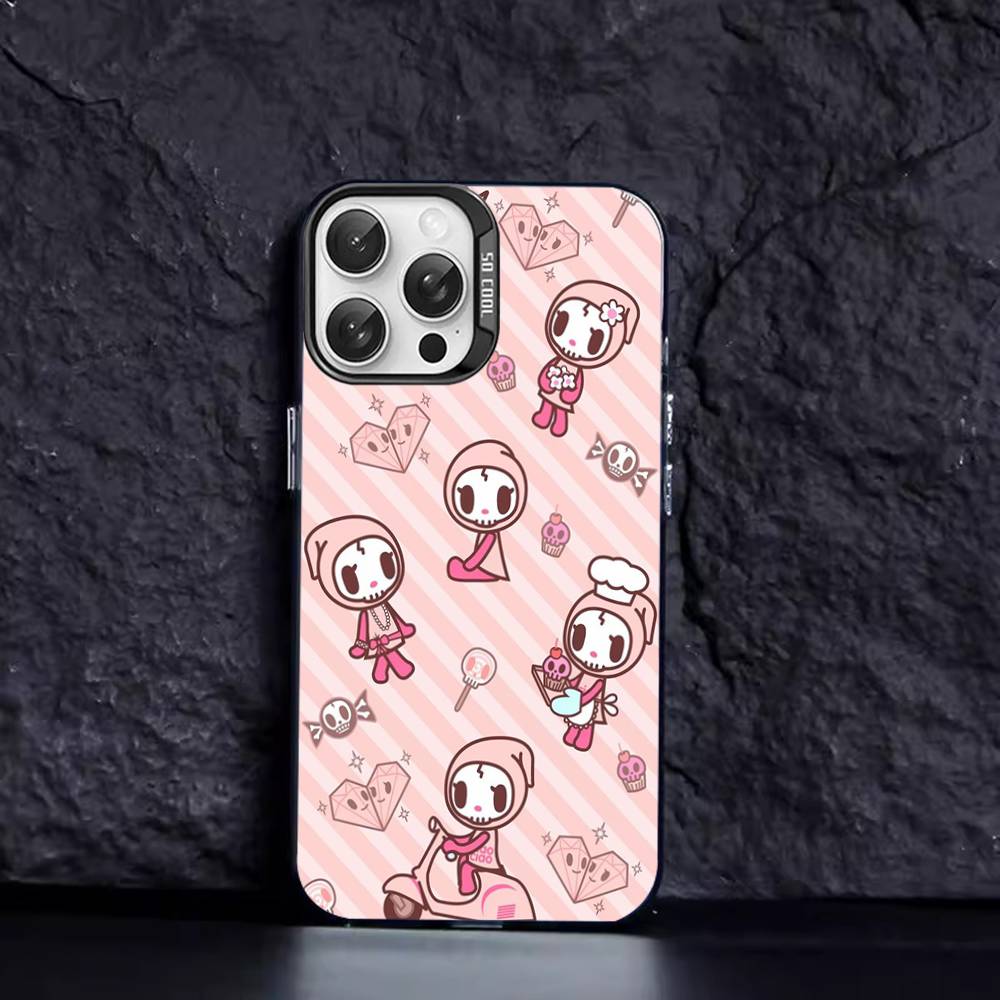 Japan Tokidoki For IPhone 17 16 15 14 13 12 11 Pro Max Plus Matte Color Back Phone Cover