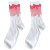 Calcetines de Otoño para Niñas: Calcetines Largos Blancos con Letras a Media Pantorrilla, Modernos y Versátiles, para Estudiantes