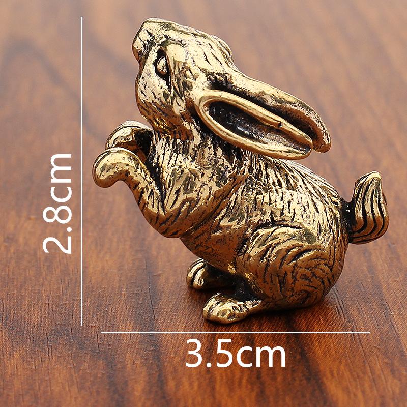 Brass Twelve Zodiac Ornaments Full Set of Pure Copper Zodiac Rat Cow Tiger Rabbit Dragon Snake Horse Sheep Monkey Chicken Dog Pig Crafts