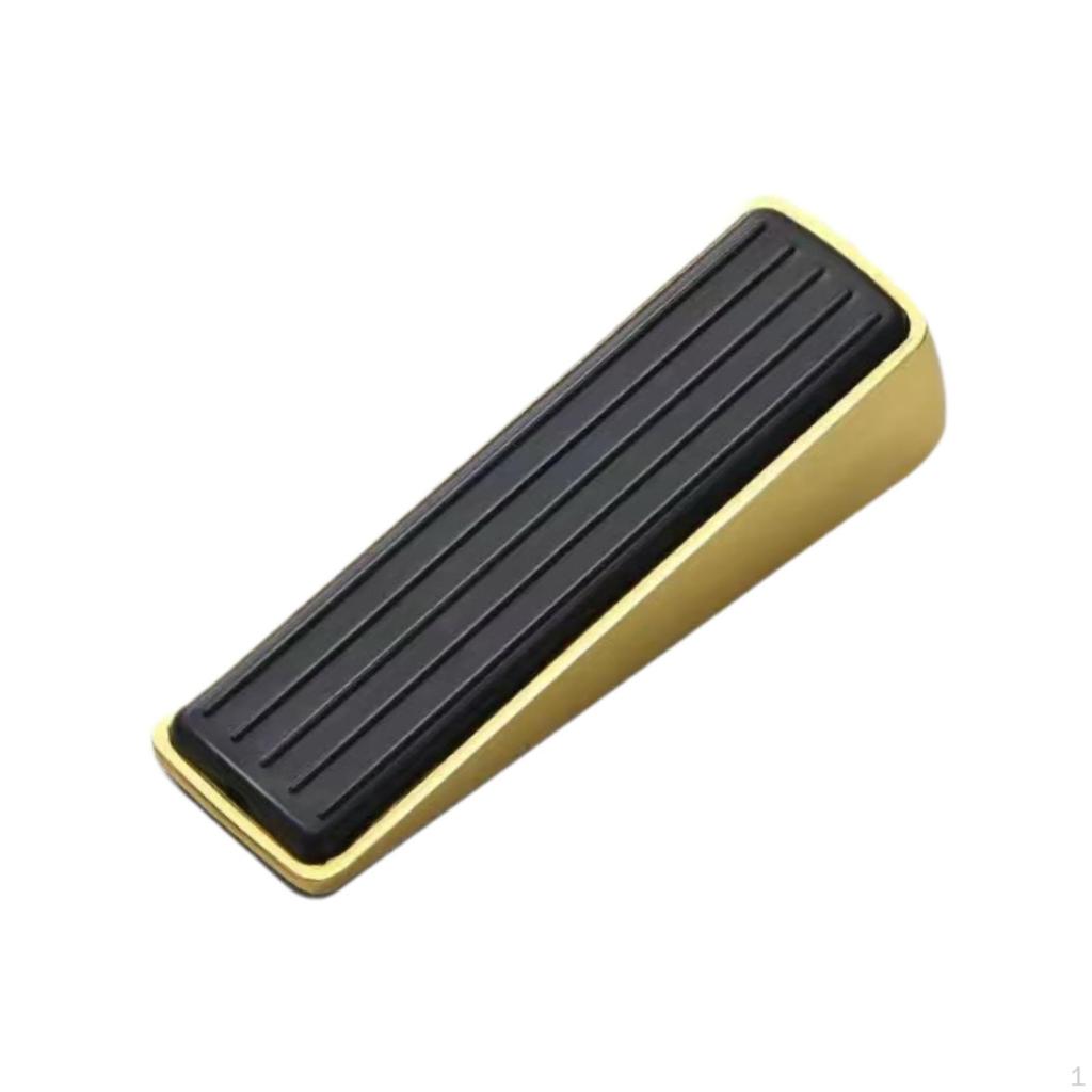 Bottom Door Stopper, Floor Holder for Wall and Carpet, Wedge Hotel Bedroom