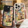Phone Case: 2D flat, suitable for iPhone 18 17 16 15 14 13 12Pro protective case, Mushroom Forest, perfect Christmas and Halloween holiday gift
