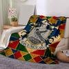 Ravenclaw House Crest Poster - Hogwarts School of Witchcraft and Wizardry DecorPrint Blanket, Soft Blanket For Sofa Office Bed And Travellin