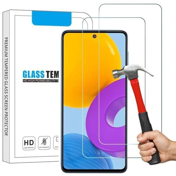 Verre trempé pour Samsung M52 5G (6.7”) - PROSHOP - Protection écran 9H - Anti-Rayures