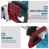 588vf 16 Inches Electric Chain Saw Electric Brushless Motor Woodworking Chain Cordless Saw for Battery  2500W