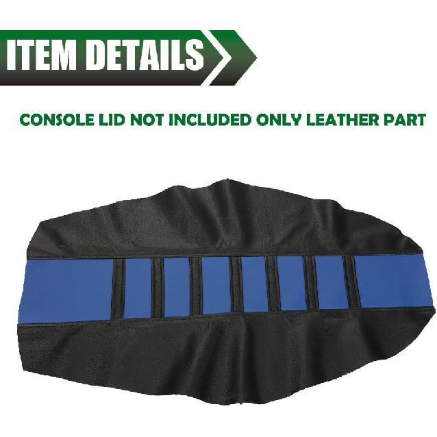 Soft Seat Cover New Compatible with Honda CR125R CR250R CR500R CR80R CRF100F CRF125F CRF150F (Blue)