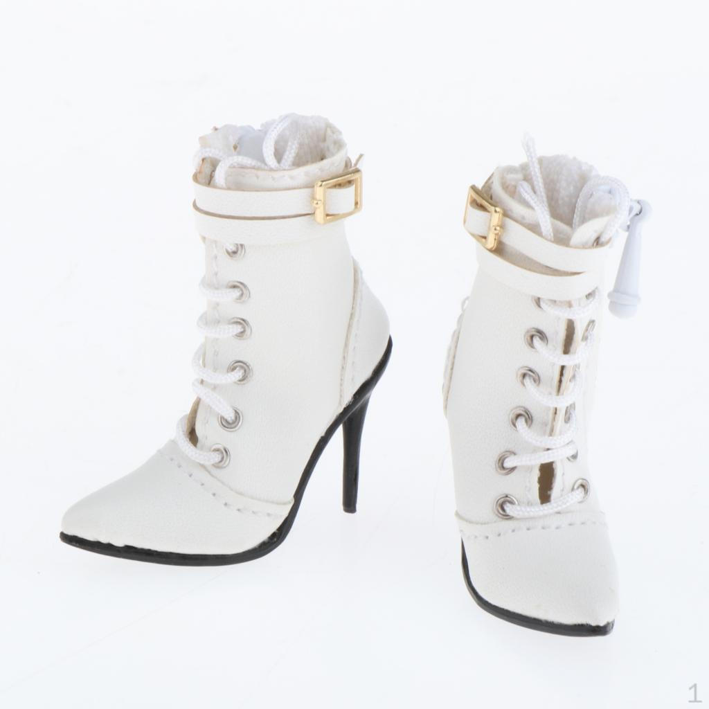 1 Paar 1/6 Hohe Stiefel Sandalen Schuhe 12