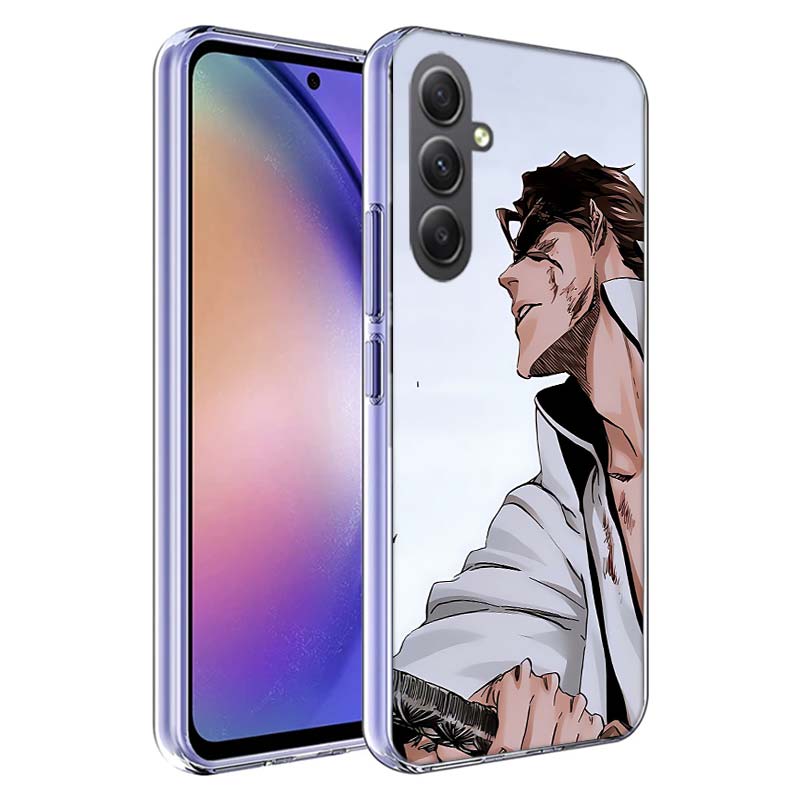 Bleach Aizen Sousuke Phone Case for Samsung A17 A37 A57 A07 A16 A26 A36 A56 A06 A02S A12 A22 A32 A52S A04S A14 A24 A34 A54 A03 A