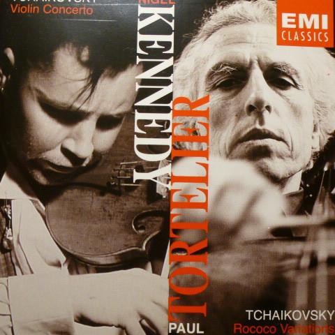 CD PETER TCHAIKOVSKY NIGEL KENNEDY P  Violin Concerto And Rococo Variatio 077775489026 EMI Classics 1993 Netherland Classical Used