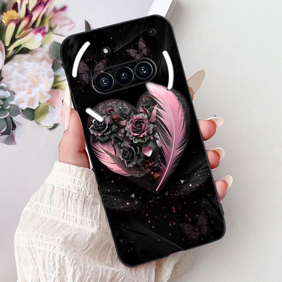 For Nothing Phone 3A 2025 Case A059 Fashion Flower Cats Cartoon Silicone Soft Shockproof Cover For Nothing Phone3A 3A Pro Bumper