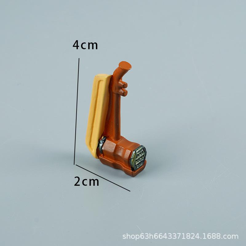 Simulation Musikinstrument Klavier Chinesische Guqin Erhu Violine Gitarre Mini Puppenhaus Mikrolandschaft Ornament Spielzeug