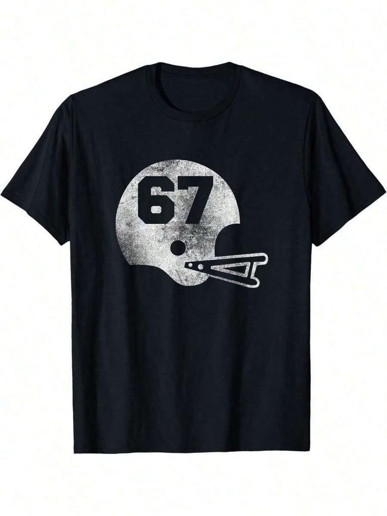 Grappig 67 Zes Zeven Generatie Shirt Unisex – Modieus Nieuwigheid Grafisch Gedrukt