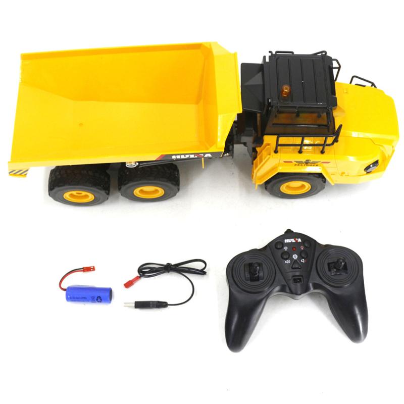 Buy Huina 1553 Remote Control Dump Truck 116 11channel Children