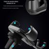 Universal Leather-Textured Air Vent Rotating Car Phone Holder with Gravity-Sensing Lock