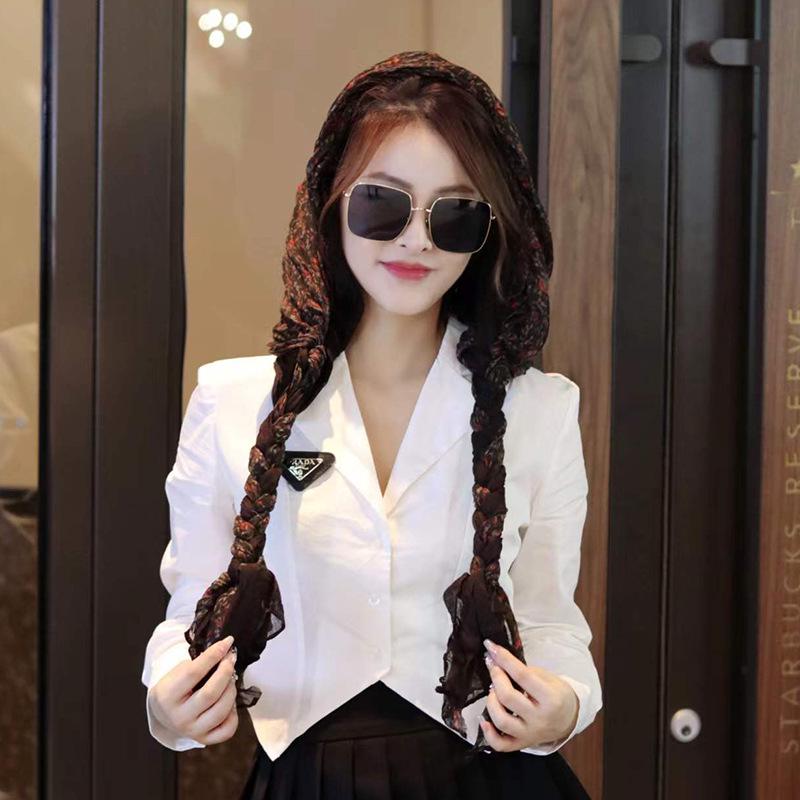 Vielseitiges gerüschtes Stirnband für Mädchen - Modischer Outdoor-Herbst/Winter-Halswärmer