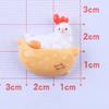 Hot Sale Happy Farm Garden Design Flatback Resin Bow Charms Artifical Style Accessories for Girls