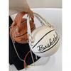 2025 Trendy Basketball Football Sports Bag,Fashion Chain Messenger Crossbody Sling Bag