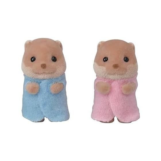 Epoch Sylvanian Families Doll [Otter Family] FS-32