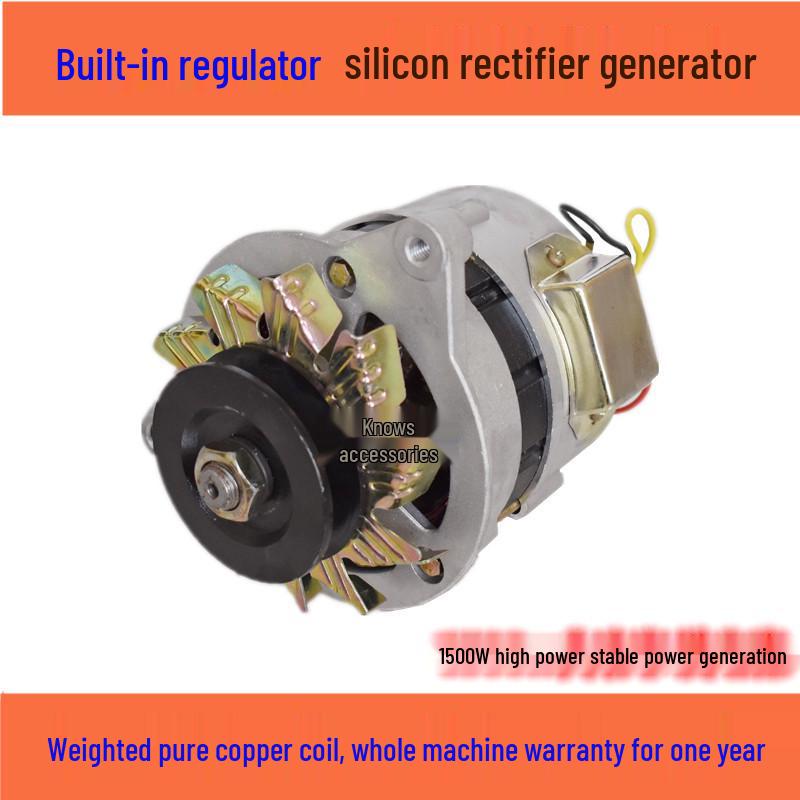 Agricultural Electric Tricycle: Pure Copper AC/DC Silicon Rectifier Generator JF11A 14