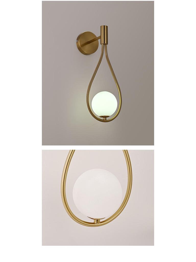 Nordic Luxury Dimmable LED Wall Lamp for Bedroom & Living Room