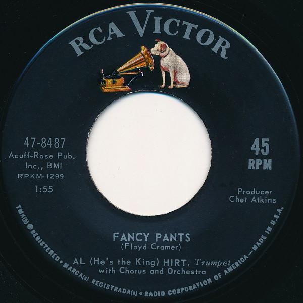 

7inch Record AL HIRT - Fancy Pants 478487 RCA Victor 1964 US Jazz Used