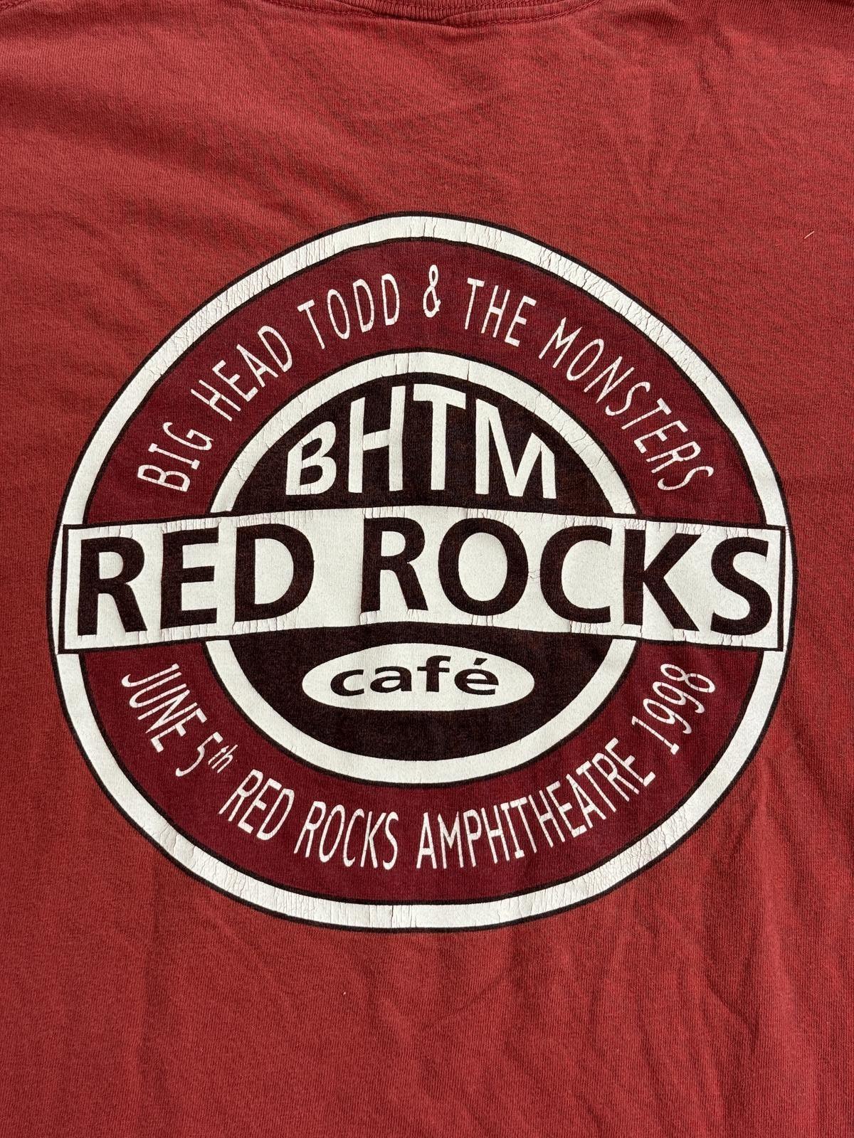Vintage Big Head Todd and the Monsters Band Tee Red Rocks L XXXL