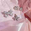 High-End Zirconia Bow Ear Clip: Luxurious, Versatile Ear Jewelry for Non-Pierced Ears