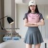 Women's Summer Slimming Skort - Tummy Control, Butt Lift, Anti-Exposure Sports Skirt for Badminton & Yoga