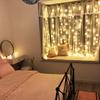 Solar Powered Window Curtain Lights Fairy Lights Waterproof Lights Curtain Lights for Party Wedding Festival Living Room Bedroom