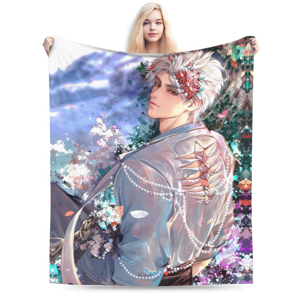 Soft Blankets Travel Love And Deepspace Sylus Bedding Throws Flannel Bedspread For Home Decor Novelty Sofa Bed Cover