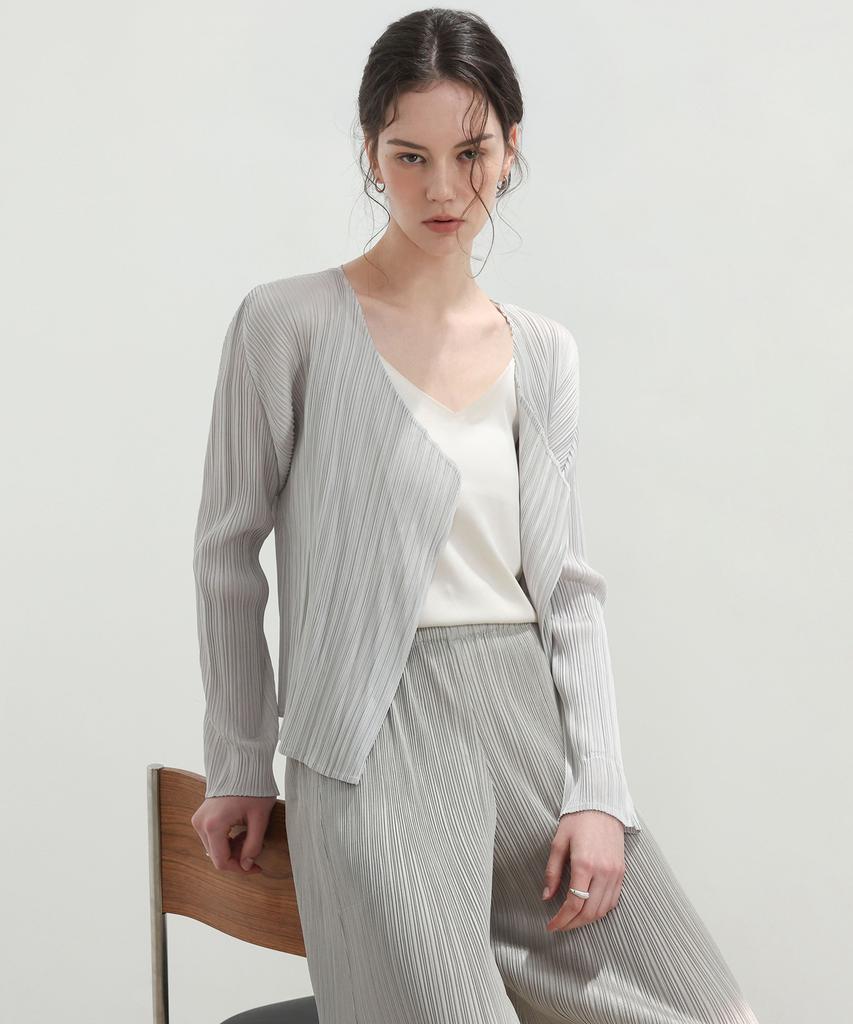 Pleatsmood Pia Faltenstrickjacke