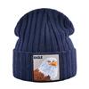 Hats For Knitted Fashion New Men Women Wolf Pattern Skullies Beanies Unisex Knitting Streetwear Hip Hop Bonnet Caps Kpop Gorras