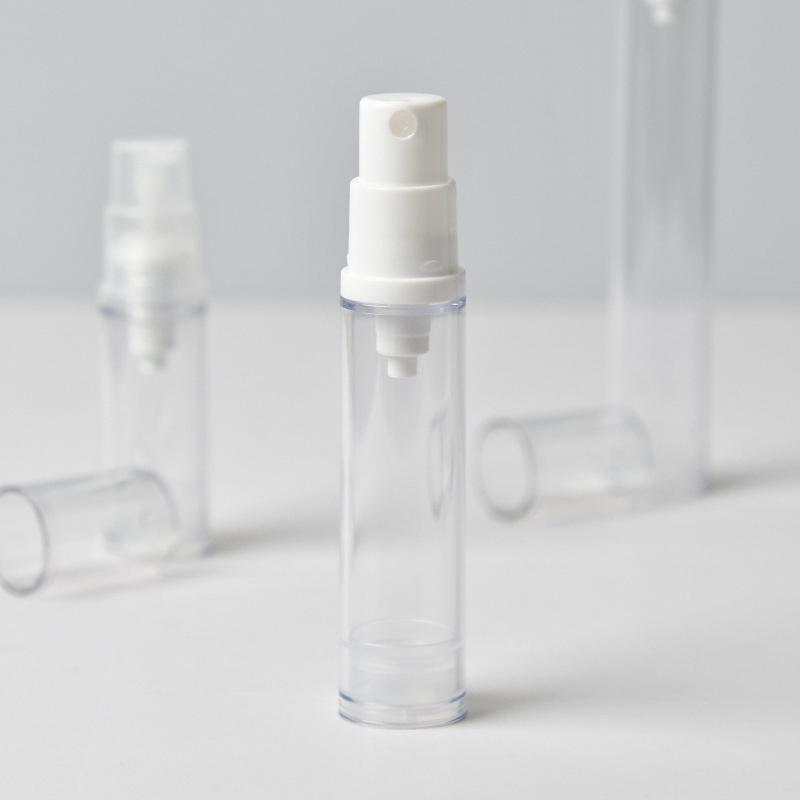 5/10/15ml Mini Portable Vacuum Press Type Bottle Empty Liquid Lotion Spray Bottle Refillable Makeup Cosmetics Perfume Container
