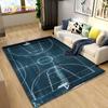 3D Basketball Basketball Cour Area Rug,Carpet Rug for Living Room Bedroom Sofa Doormat Decoration,Kids Play Non-slip Floor Mat