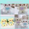 Charming Plush Keychain Decoration For Backpacks Featuring Cartoon Style In Soft And Cozy Colors