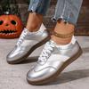 Fashion New Fashionable and Casual Flat Shoes, Versatile for Sports, Ins Sports Sneakers, German Training White Sneakers for Women
