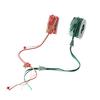5.5 Yards Christmas Ribbons Red/Green Holiday Ribbon Roll with Tree/Gift Box Decor for Gift Wrapping DIY Crafts