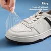 30/60Pcs Shoe Toe Rain Stickers Clear Films Shoe Head Stain Removal Wear Resistant Dirt Resistant Waterproof Shoe Stickers