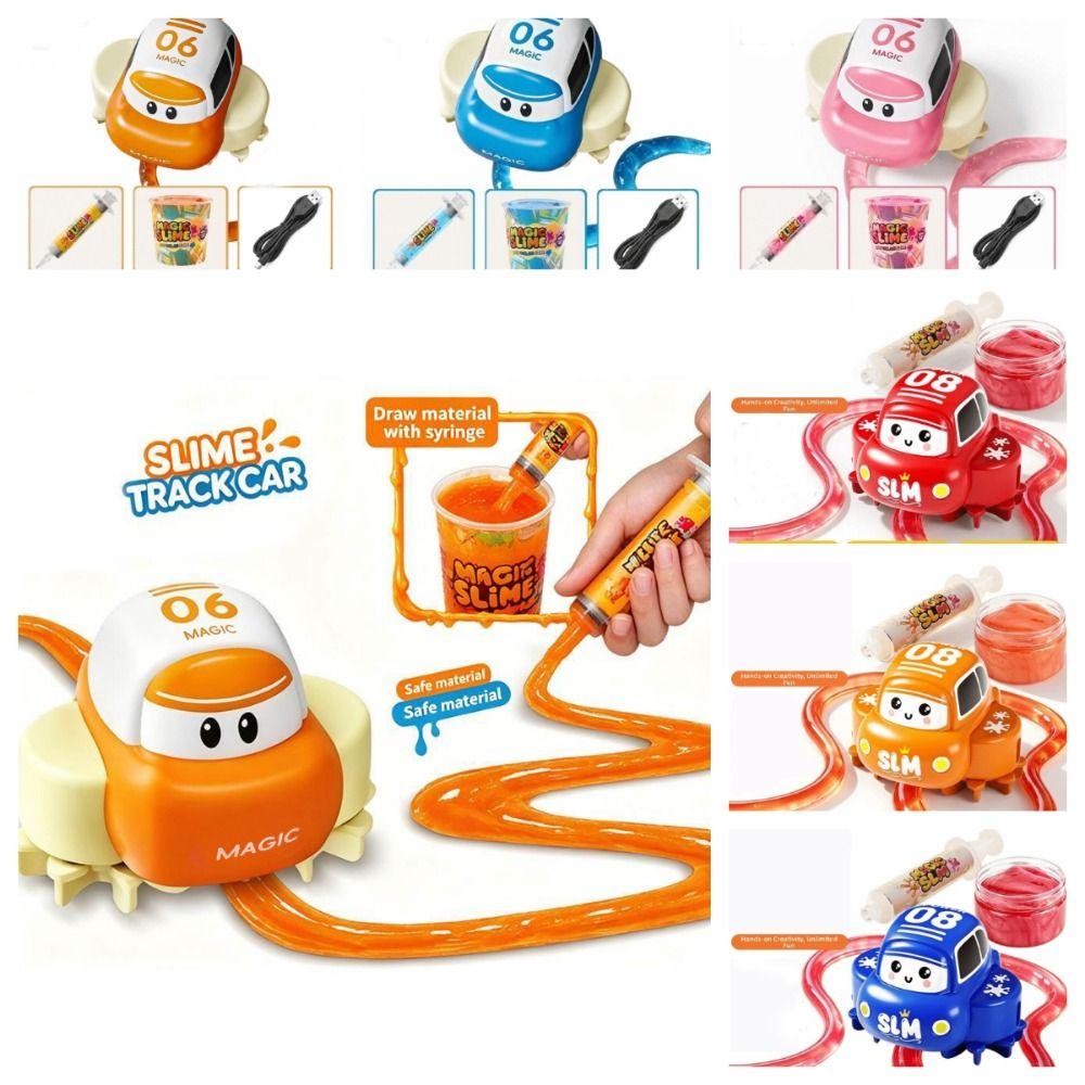 DIY Assemble Track Toy Car Magical Dream Variable Track Toy Car Electric Train Toy Indoor Play