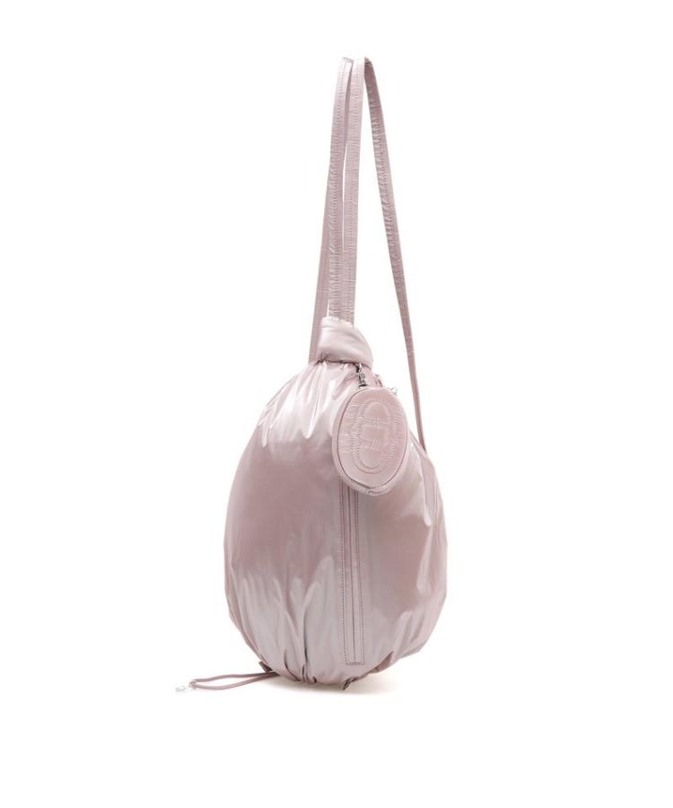 Athe Vanessabruno [Bonbon] Light Pink Glossy Shoulder Bag & Backpack M Aaba5E131P1