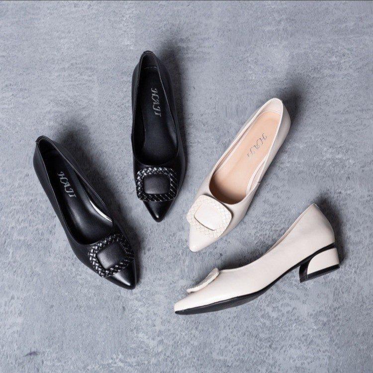 Versatile Soft Leather Single Shoes Women's Autumn New Medium Women's Shoes Flat Shoes Soft Soles Are Not Tired Women's Shoes