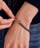 Maz Surgical Bold Black Rope Chain Bracelet